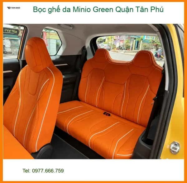 Cửa Hàng May Bọc Ghế Da ghế da Minio Green Quận Tân Phú - Thi Công Chuyên Nghiệp