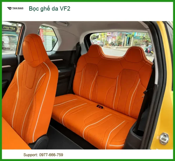 Bọc Ghế Da Cao Cấp Cho Xe VinFast VF2 - Địa Chỉ Lắp Đặt Uy Tín TPHCM