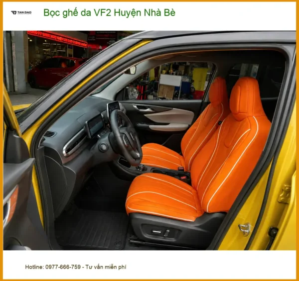 Alternative view of Cửa Hàng May Bọc Ghế Da ghế da VF2 Huyện Nhà Bè - Thi Công Chuyên Nghiệp
