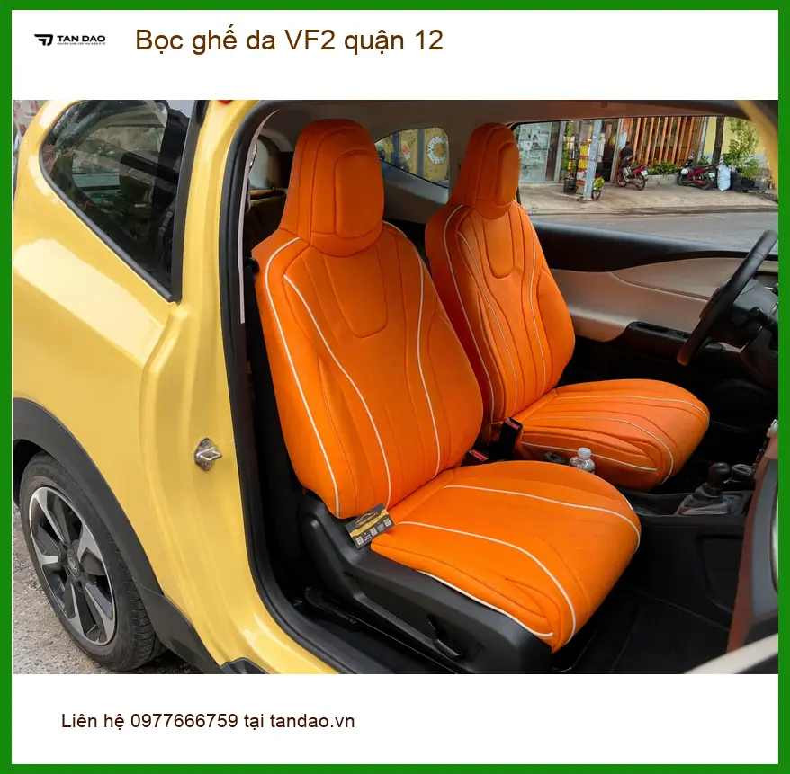 Cửa Hàng Bọc Ghế Da ghế da VF2 tại Quận 12 - Thi Công Chuyên Nghiệp ảnh thực tế 3