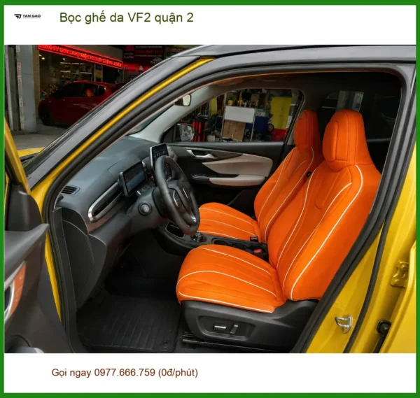 Alternative view of Cửa Hàng May Bọc Ghế Da ghế da VF2 quận 2 - Thi Công Chuyên Nghiệp