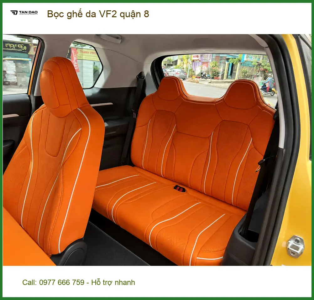 Dịch Vụ Lắp Đặt Bọc Ghế Da ghế da VF2 quận 8 - Lắp Đặt Uy Tín TPHCM