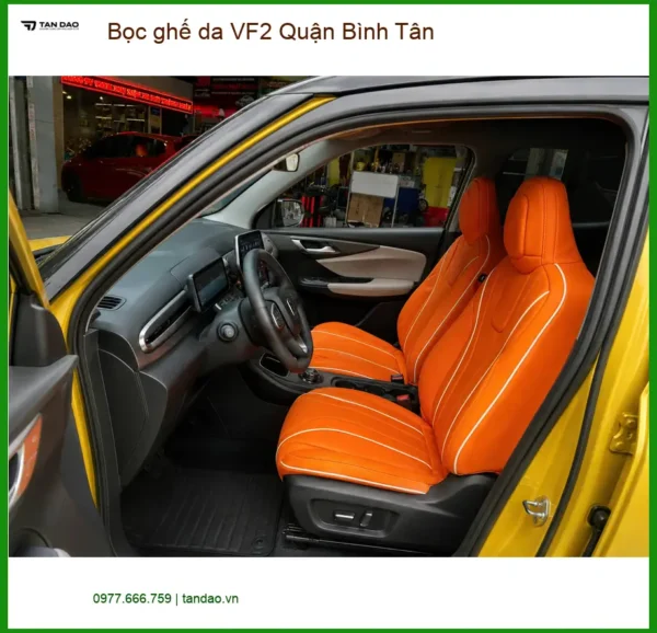 Trung Tâm Bọc Ghế Da ghế da VF2 Quận Bình Tân - Thi Công Chuyên Nghiệp