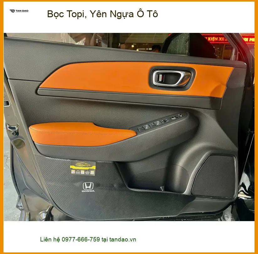Anh Minh bọc Topi, Yên Ngựa Ô Tô Hyundai Accent tại Thủ Đức để nội thất xe thêm sang trọng ảnh thực tế 2