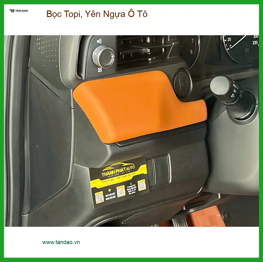 Anh Minh bọc Topi, Yên Ngựa Ô Tô Hyundai Accent tại Thủ Đức để nội thất xe thêm sang trọng ảnh thực tế 4
