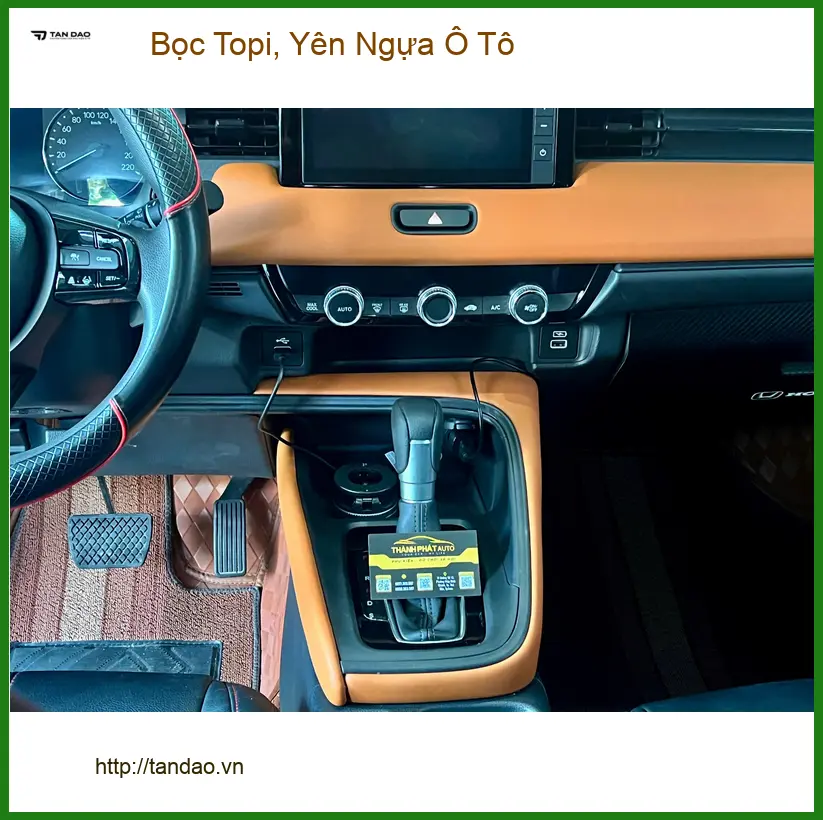 Anh Minh bọc Topi, Yên Ngựa Ô Tô Hyundai Accent tại Thủ Đức để nội thất xe thêm sang trọng ảnh thực tế 5