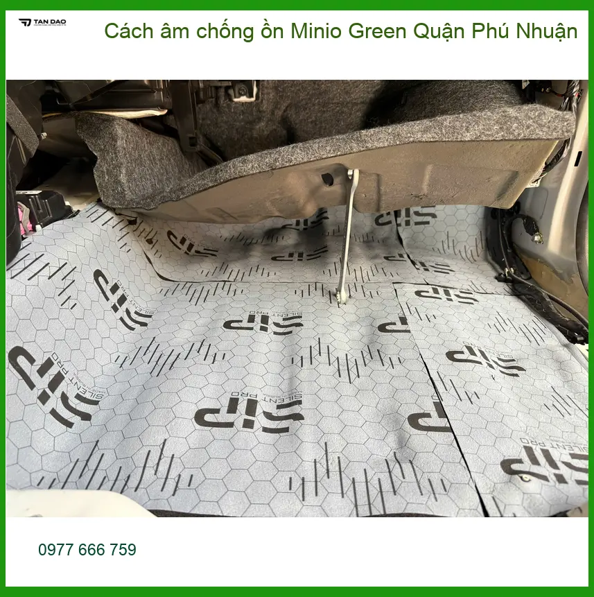 Nơi Lắp Cách Âm Chống Ồn Ô Tô Minio Green Tại Quận Phú Nhuận - Giá Tốt TPHCM