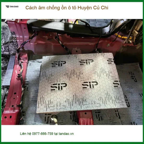 Dịch Vụ Thi Công Cách Âm Chống Ồn Ô Tô Tại Huyện Củ Chi - Thi Công Chuyên Nghiệp