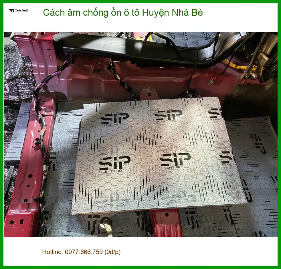 Dịch Vụ Thi Công Cách Âm Chống Ồn Ô Tô Huyện Nhà Bè - Thi Công Chuyên Nghiệp ảnh thực tế 2