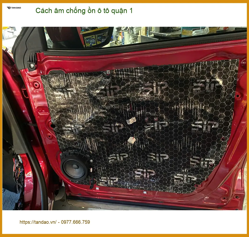 Dịch Vụ Thi Công Cách Âm Chống Ồn Ô Tô Quận 1 - Thi Công Chuyên Nghiệp ảnh thực tế 2