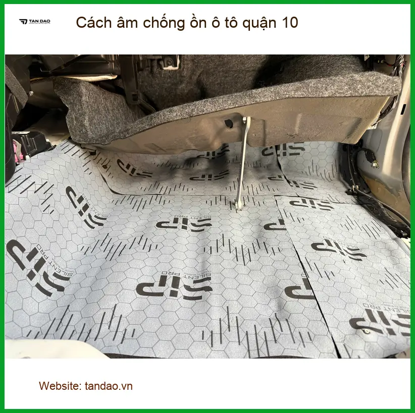 Dịch Vụ Thi Công Cách Âm Chống Ồn Ô Tô Quận 10 - Thi Công Chuyên Nghiệp ảnh thực tế 2