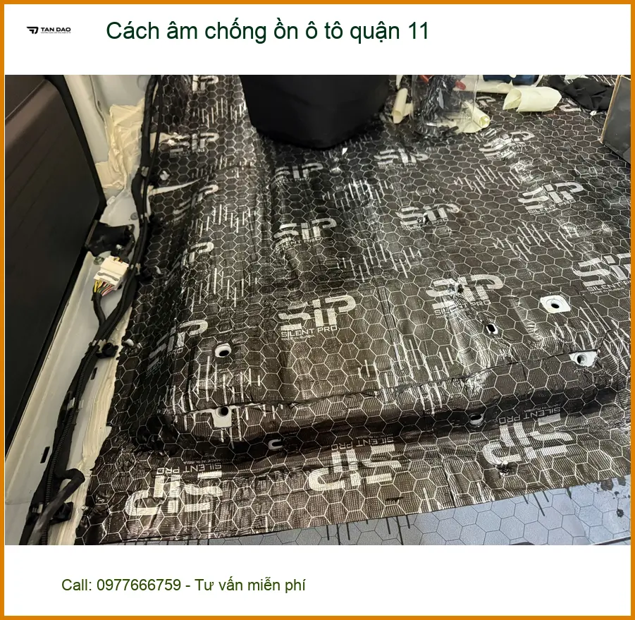 Địa Chỉ Thi Công Cách Âm Chống Ồn Ô Tô tại Quận 11 - Thi Công Chuyên Nghiệp ảnh thực tế 2