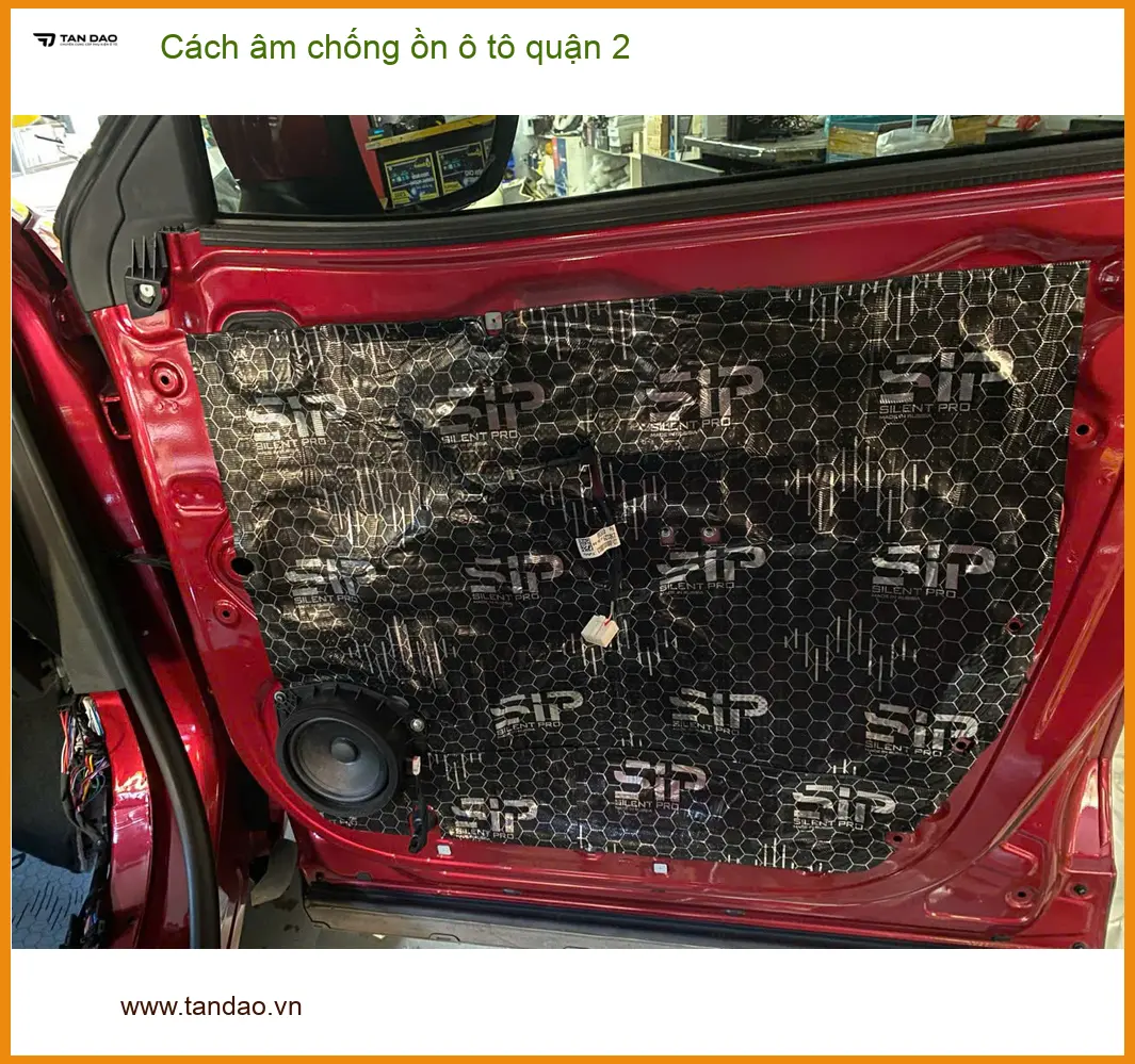 Dịch Vụ Thi Công Cách Âm Chống Ồn Ô Tô Tại Quận 2 - Thi Công Chuyên Nghiệp ảnh thực tế 2