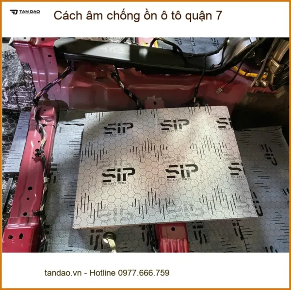 Dịch Vụ Thi Công Cách Âm Chống Ồn Ô Tô Tại Quận 7 - Giá Tốt TPHCM
