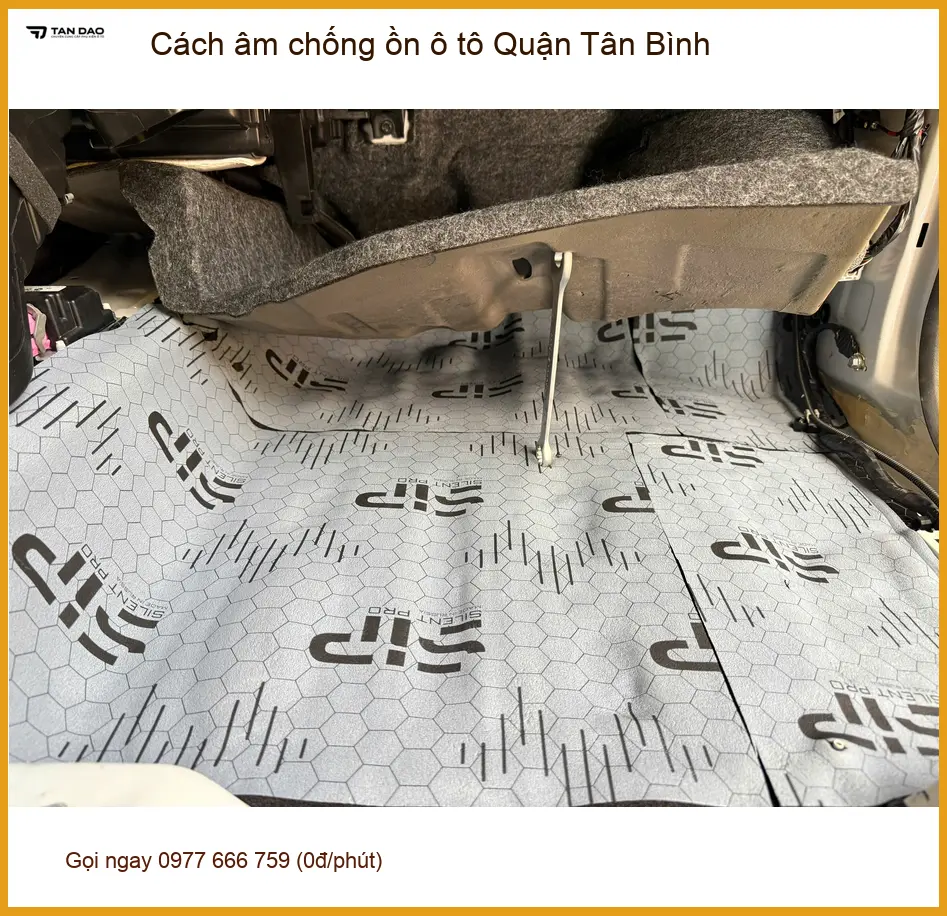 Dịch Vụ Thi Công Cách Âm Chống Ồn Ô Tô Quận Tân Bình - Thi Công Chuyên Nghiệp ảnh thực tế 2