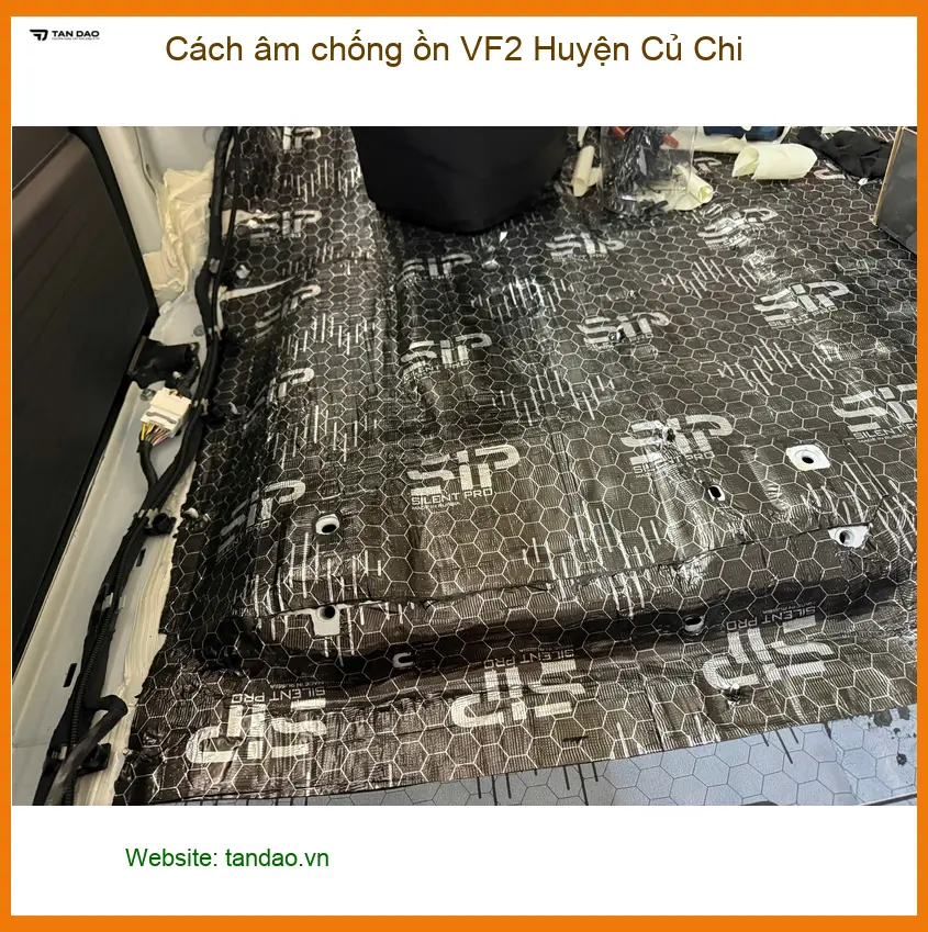 Nơi Lắp Cách Âm Chống Ồn Ô Tô âm chống ồn VF2 Huyện Củ Chi - Giá Tốt TPHCM