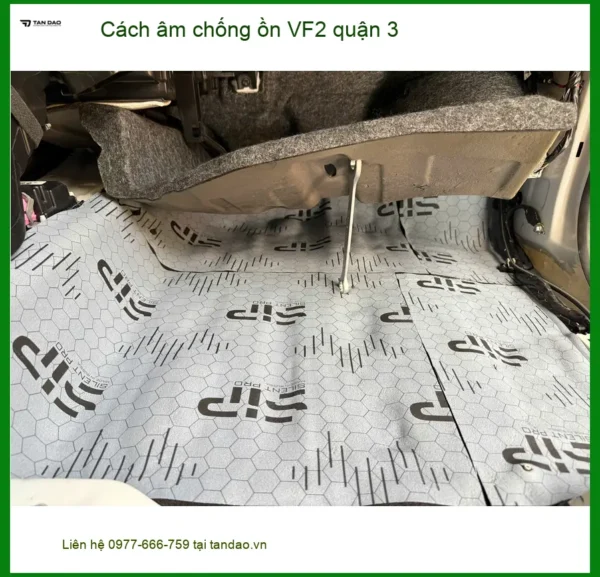Trung Tâm Lắp Đặt Cách Âm Chống Ồn Ô Tô âm chống ồn VF2 quận 3 - Giá Tốt TPHCM