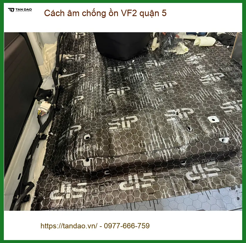 Nơi Lắp Cách Âm Chống Ồn Ô Tô âm chống ồn VF2 quận 5 - Giá Tốt TPHCM