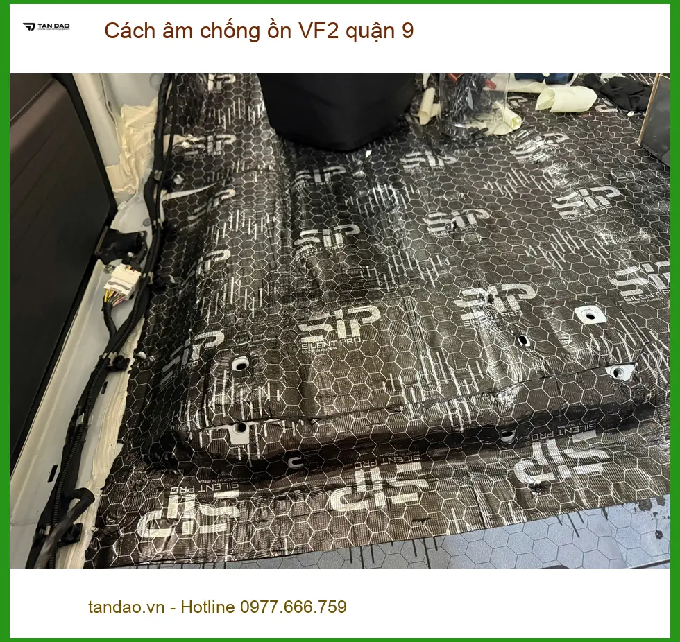 Nơi Lắp Cách Âm Chống Ồn Ô Tô âm chống ồn VF2 quận 9 - Gắn Nhanh Trong Ngày