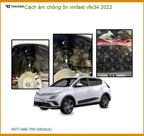 Cách Âm Chống Ồn Vinfast VFe34 2022 - Địa Chỉ Lắp Đặt Chính Hãng TPHCM