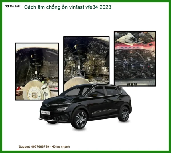 Cách Âm Chống Ồn Vinfast VF e34 2023 - Địa Chỉ Lắp Đặt Uy Tín TPHCM