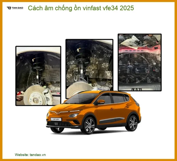 Cách Âm Chống Ồn Vinfast VFe34 2025 - Trung Tâm Lắp Đặt Chính Hãng TPHCM