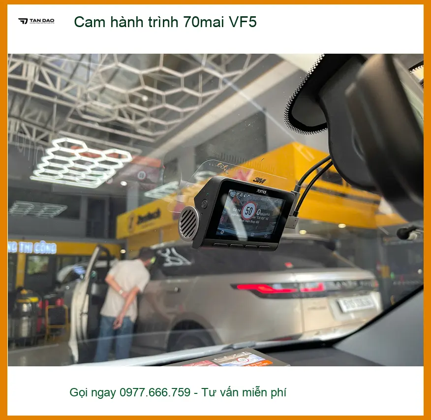 Chị Thảo gắn cam hành trình 70mai VF5 cho Hyundai Santa Fe ở Quận 9 ảnh thực tế 4