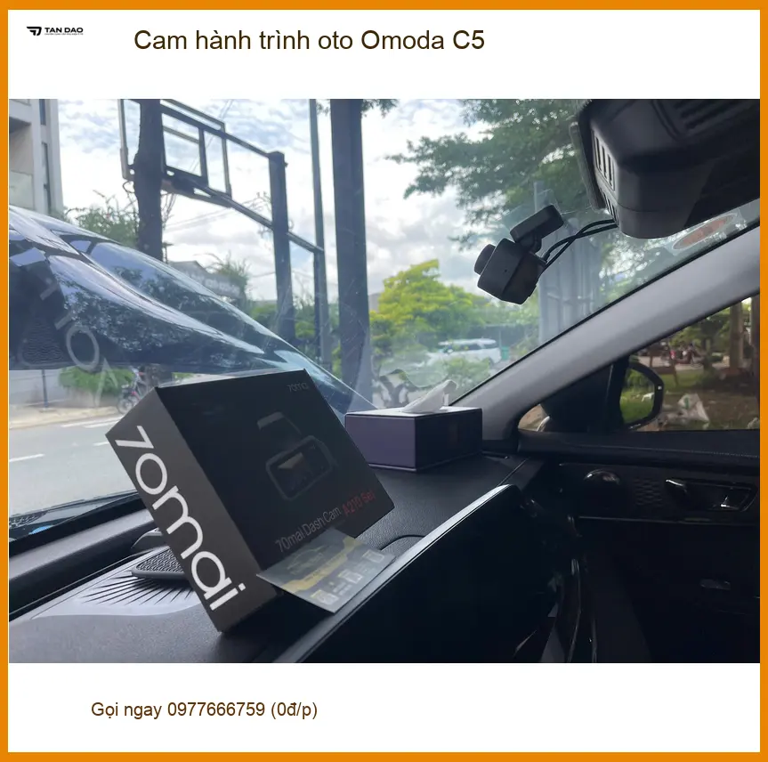 Anh Khang lắp cam hành trình oto Omoda C5 Quận 9 để ghi lại hành trình an toàn ảnh thực tế 2