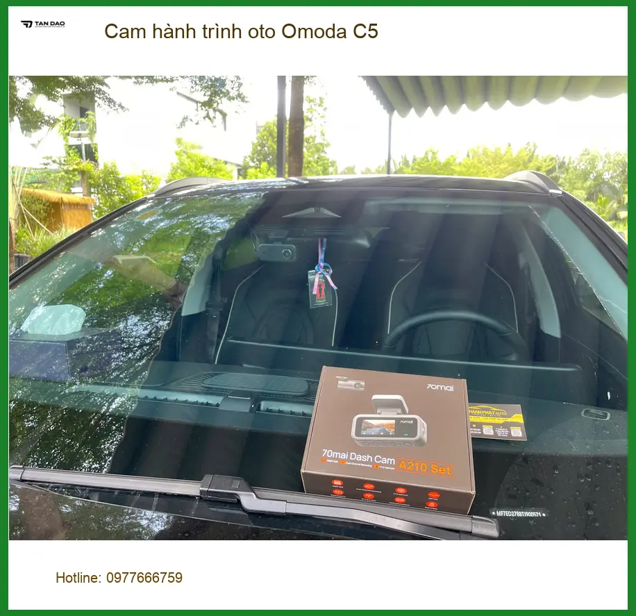 Anh Khang lắp cam hành trình oto Omoda C5 Quận 9 để ghi lại hành trình an toàn ảnh thực tế 5