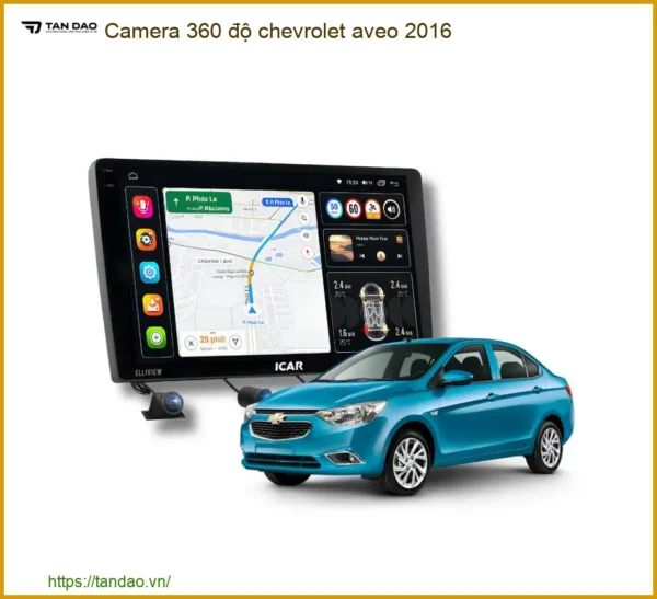 Camera 360 độ Chevrolet Aveo 2016 - Địa Chỉ Nâng Cấp Cao Cấp TPHCM