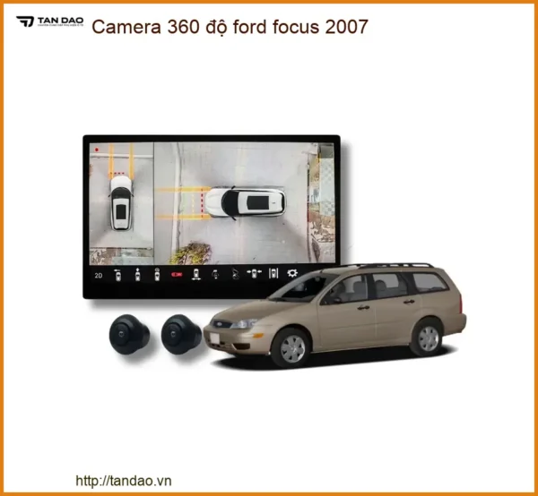 Camera 360 Độ Ford Focus 2007 - Trung Tâm Lắp Đặt Chính Hãng Giá Tốt TPHCM