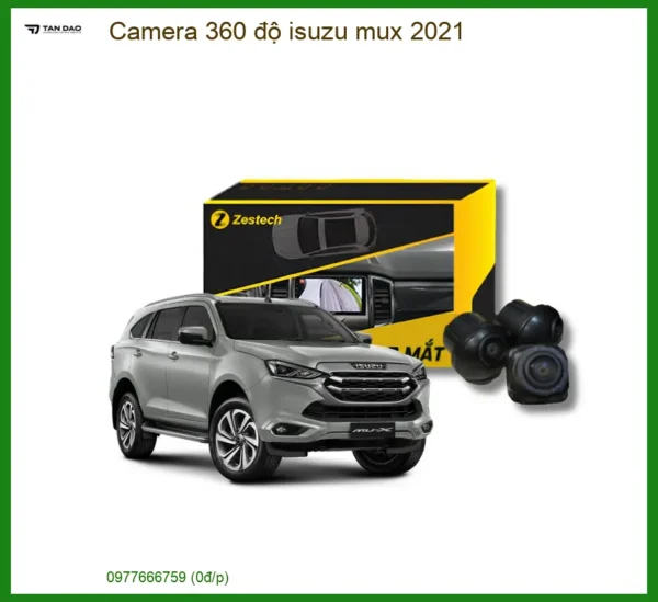 Camera 360 độ Isuzu MUX 2021 - Địa Chỉ Lắp Đặt Chính Hãng TPHCM