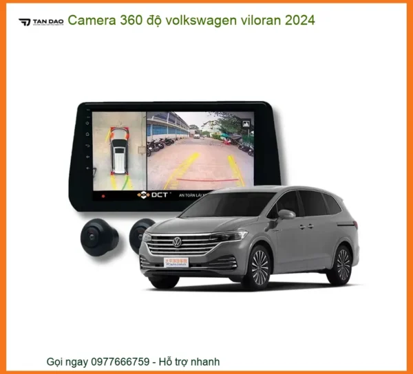 Camera 360 độ Volkswagen Viloran 2024 - Trung Tâm Lắp Đặt Uy Tín TPHCM