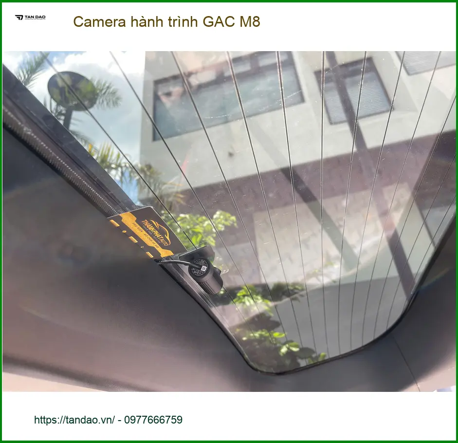 Anh Minh lắp Camera hành trình GAC M8 Quận 9 để ghi lại hành trình công tác xa ảnh thực tế 5