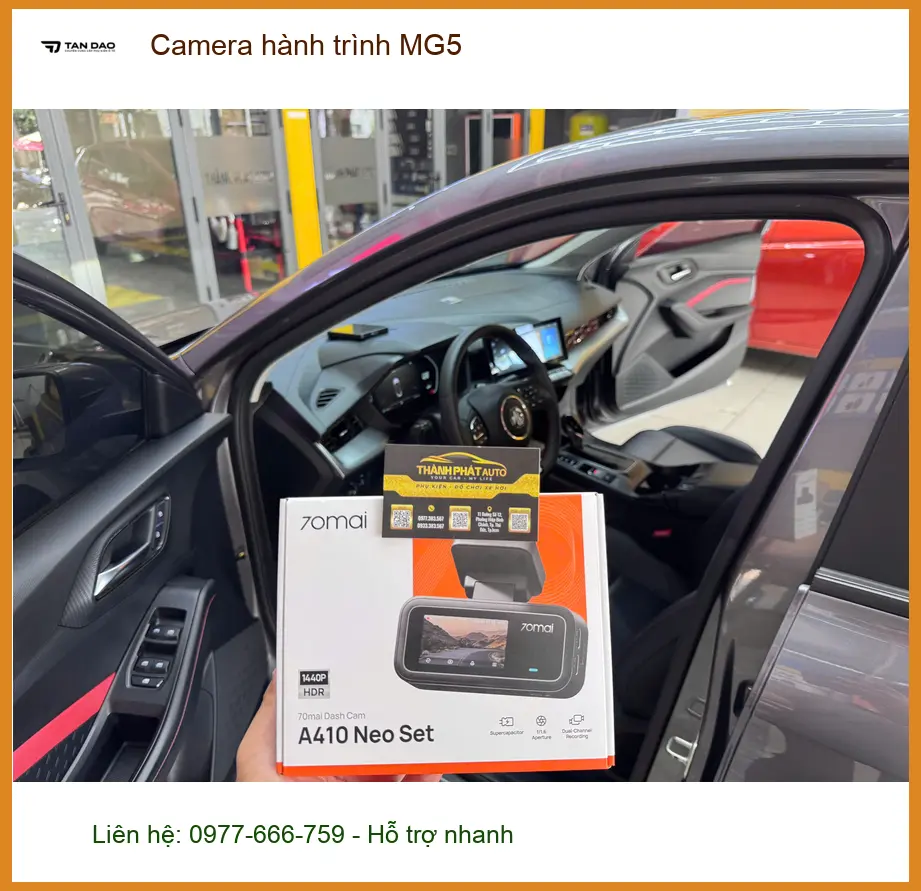 Anh Thọ lắp Camera hành trình MG5 tại Quận 9 để yên tâm di chuyển đường xa ảnh thực tế 2
