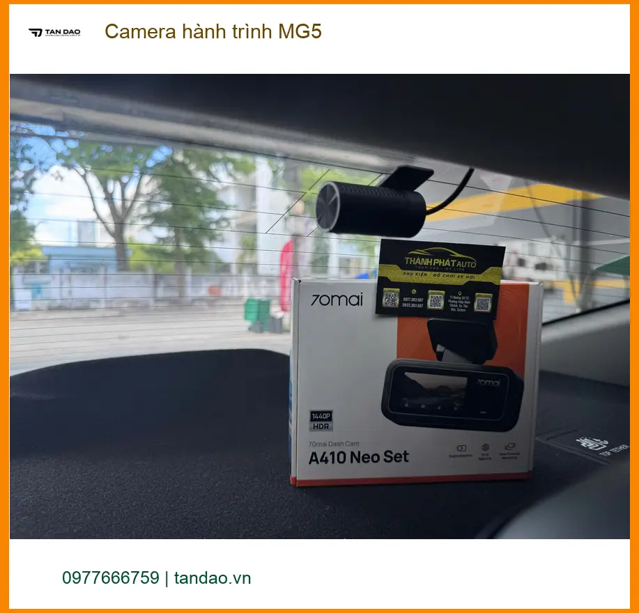 Anh Thọ lắp Camera hành trình MG5 tại Quận 9 để yên tâm di chuyển đường xa ảnh thực tế 3