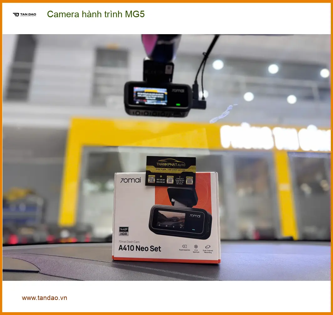 Anh Thọ lắp Camera hành trình MG5 tại Quận 9 để yên tâm di chuyển đường xa ảnh thực tế 4