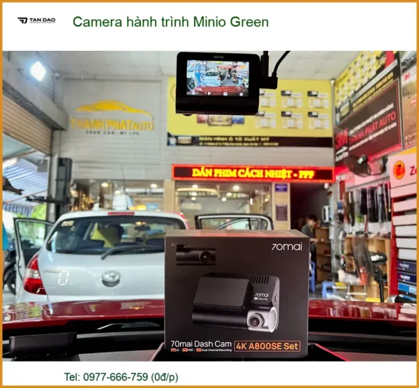 Camera hành trình Minio Green - Đơn Vị Lắp Đặt Chính Hãng Giá Tốt TPHCM