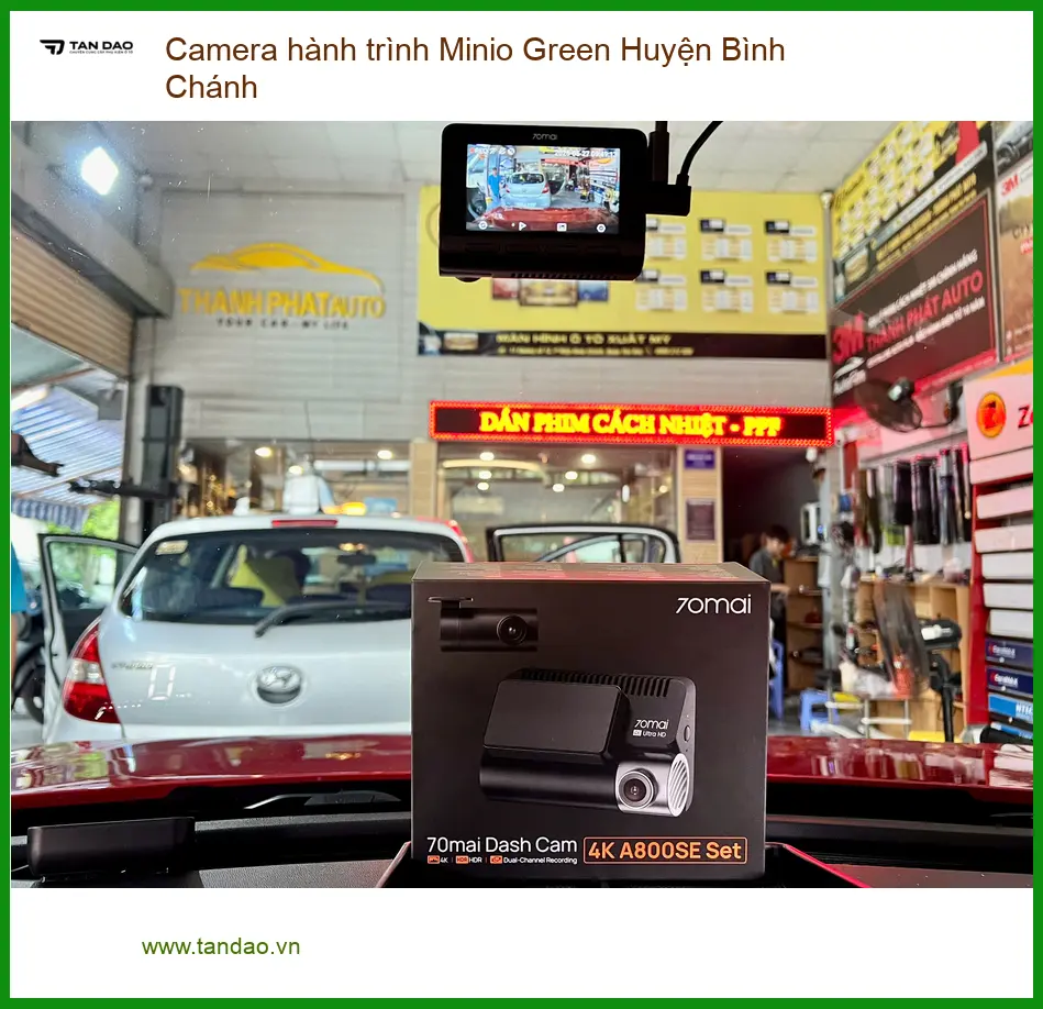 Nơi Gắn Camera Hành Trình Ô Tô Minio Green Huyện Bình Chánh - Giá Tốt TPHCM