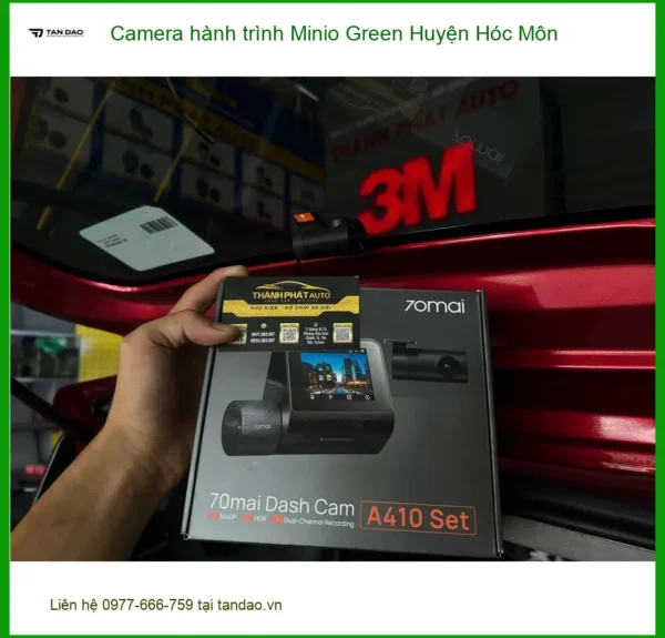Nơi Gắn Camera Hành Trình Ô Tô hành trình Minio Green - Giá Tốt TPHCM