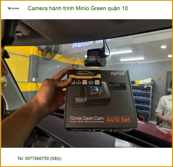 Alternative view of Nơi Lắp Camera Hành Trình Ô Tô hành trình Minio Green quận 10 - Giá Tốt TPHCM