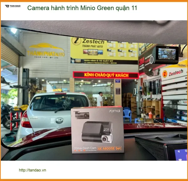 Alternative view of Trung Tâm Lắp Camera Hành Trình Ô Tô Minio Green tại Quận 11 - Giá Tốt TPHCM