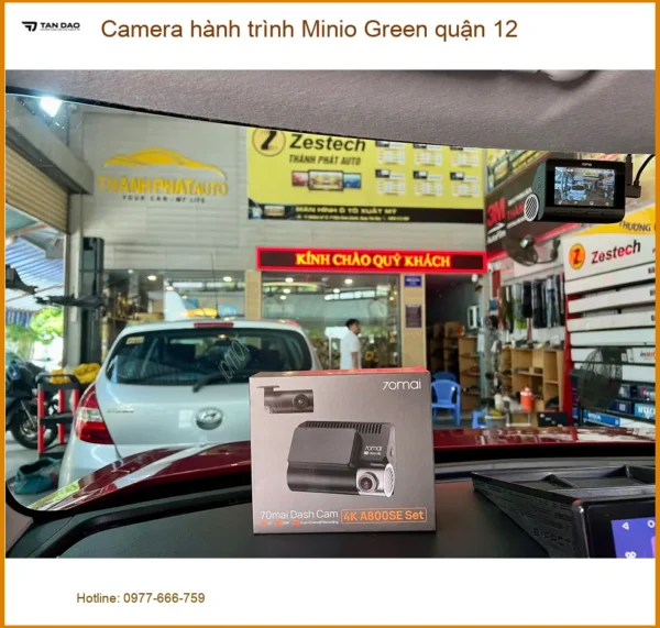 Alternative view of Địa Chỉ Lắp Camera Hành Trình Ô Tô Minio Green Tại Quận 12 - Giá Tốt TPHCM