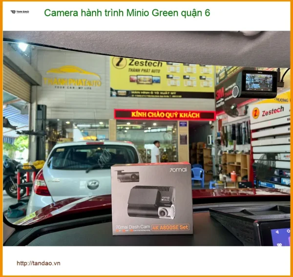 Alternative view of Nơi Lắp Camera Hành Trình Ô Tô Minio Green Quận 6 - Giá Tốt TPHCM