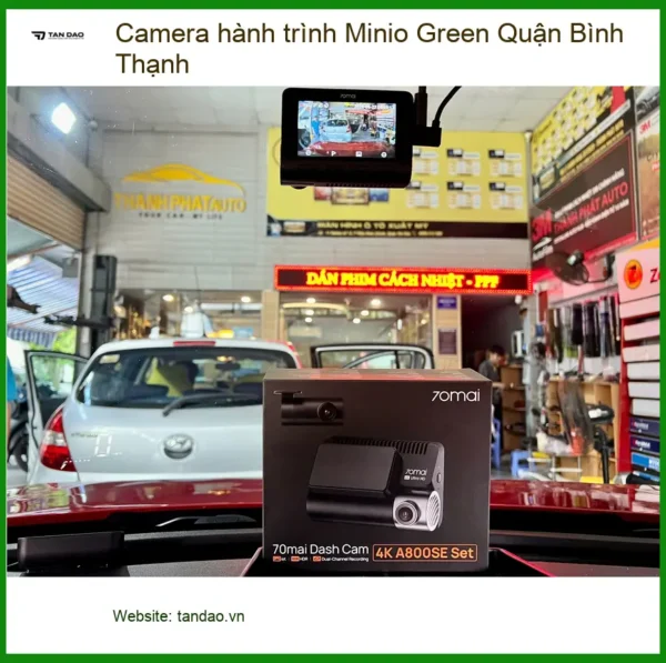 Alternative view of Nơi Lắp Camera Hành Trình Ô Tô Minio Green Quận Bình Thạnh - Giá Tốt TPHCM