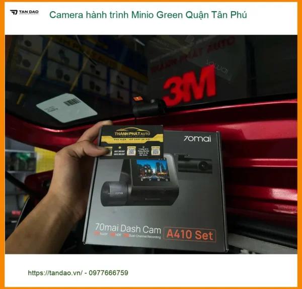 Địa Chỉ Lắp Camera Hành Trình Ô Tô Minio Green Quận Tân Phú - Giá Tốt TPHCM