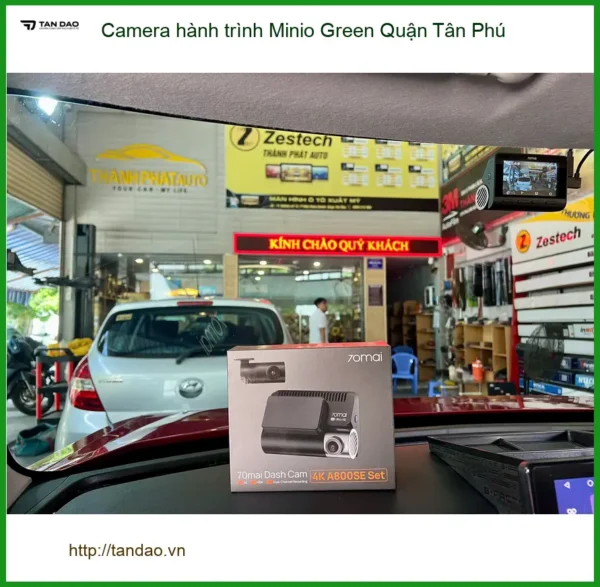 Alternative view of Địa Chỉ Lắp Camera Hành Trình Ô Tô Minio Green Quận Tân Phú - Giá Tốt TPHCM