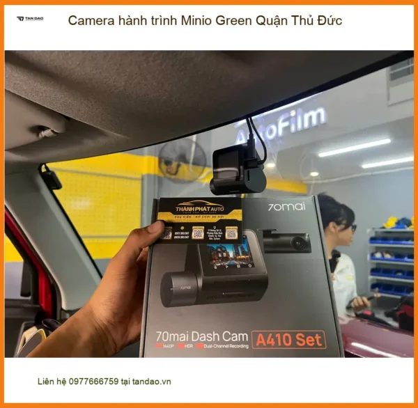 Nơi Gắn Camera Hành Trình Ô Tô Minio Green Quận Thủ Đức - Giá Tốt TPHCM