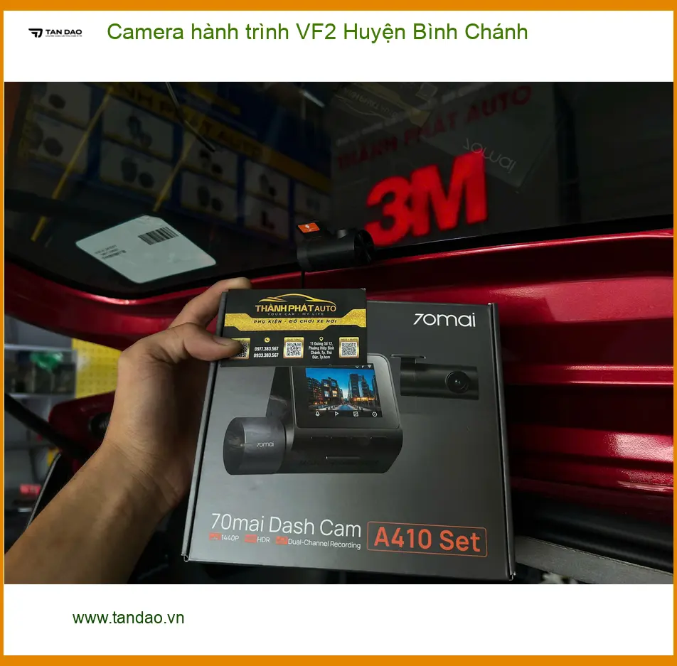 Cửa Hàng Gắn Camera Hành Trình Ô Tô VF2 Tại Huyện Bình Chánh - Lắp Đặt Giá Tốt