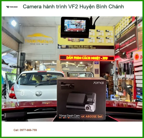 Alternative view of Cửa Hàng Gắn Camera Hành Trình Ô Tô VF2 Tại Huyện Bình Chánh - Lắp Đặt Giá Tốt
